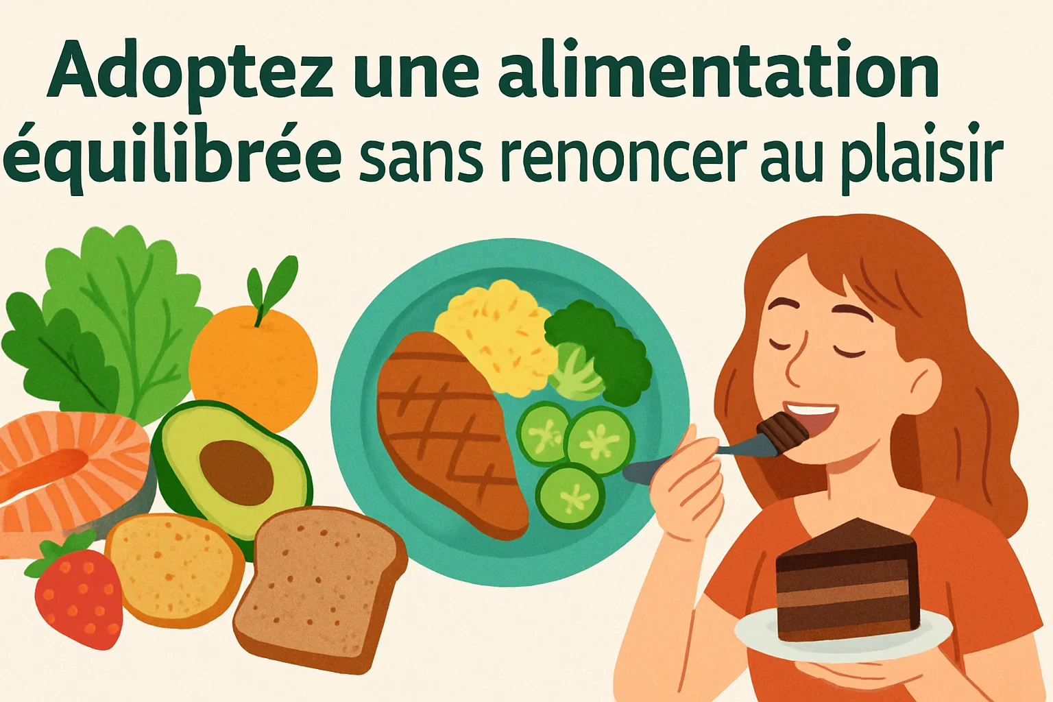 Alimentation saine et gourmande